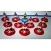 Subbuteo Andrew Table Soccer England 1982 World Cup away kit on RSB Professional Bases